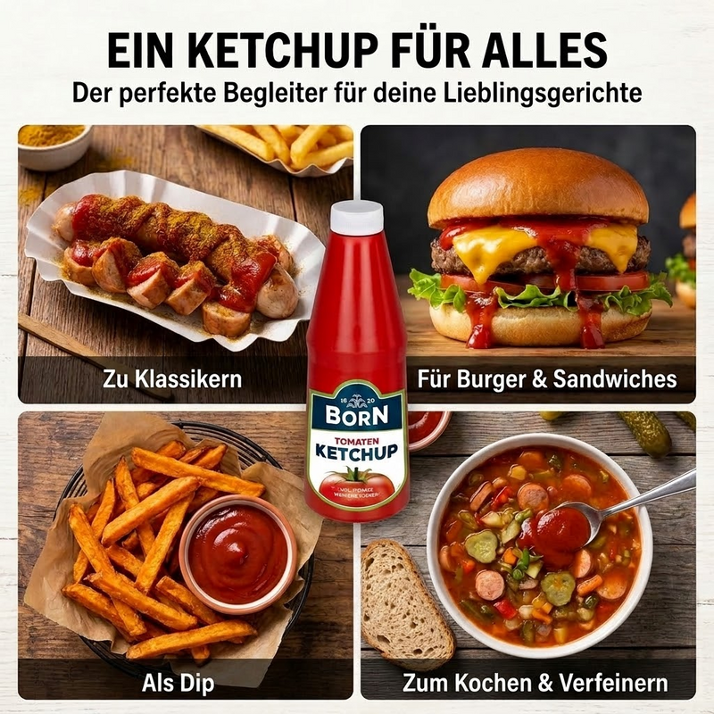 Tomaten Ketchup (Born), 1Liter