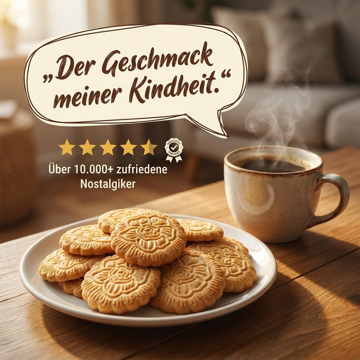 Wikana Butterkeks 125g – Knuspriger Genuss mit feiner Butternote