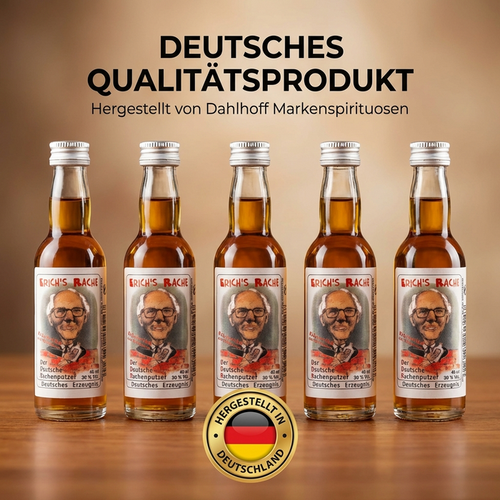 Halbbitter Erichs Rache 40ml - Kräuterlikör aus 56 Kräutern 30% vol.