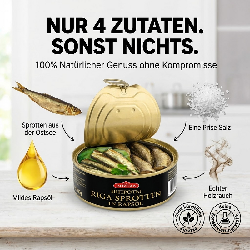 russ. Riga Sprotten in Öl