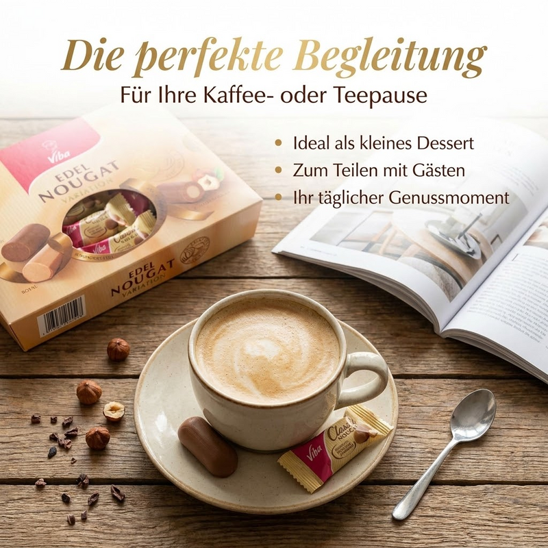 Viba Edel Nougat Variation Selection 130g
