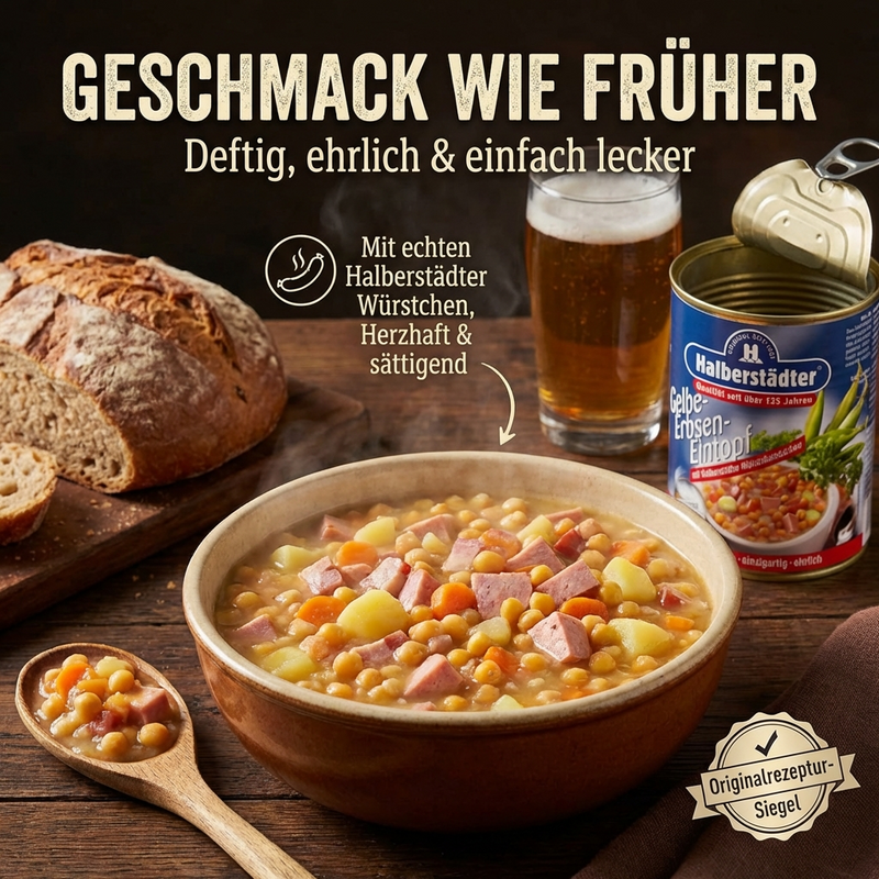 Gelbe Erbsen-Eintopf (Halberstädter)