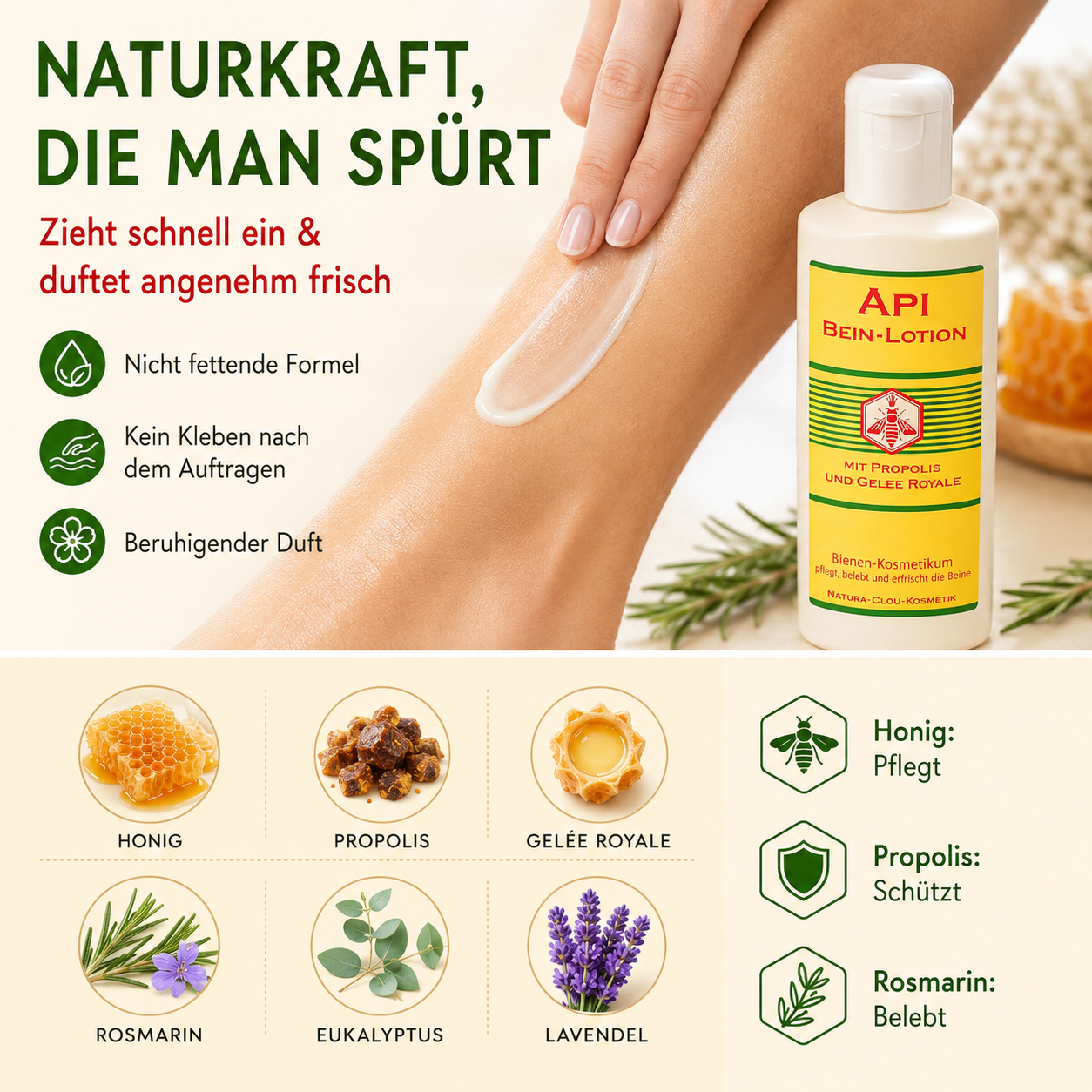 API Beinlotion - Bienenkosmetikum