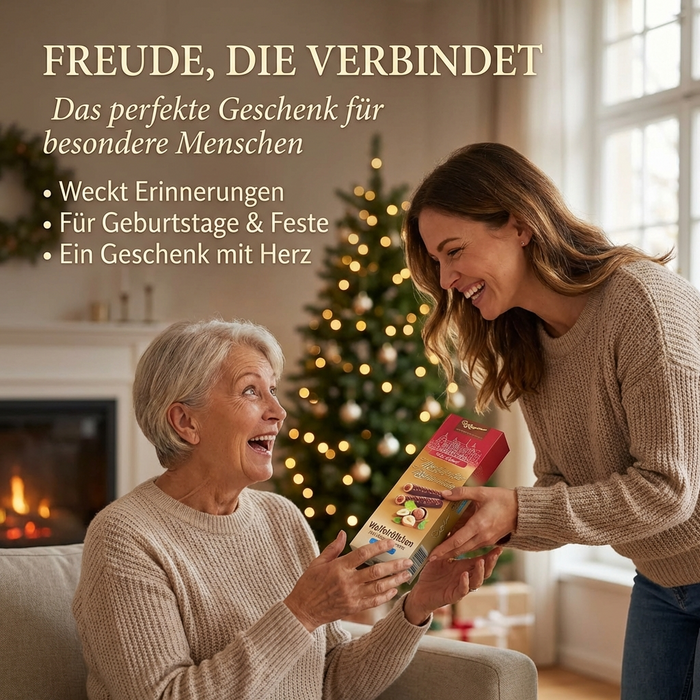 Waffelröllchen - Märchenhafter Haselnusstraum (Rotstern)