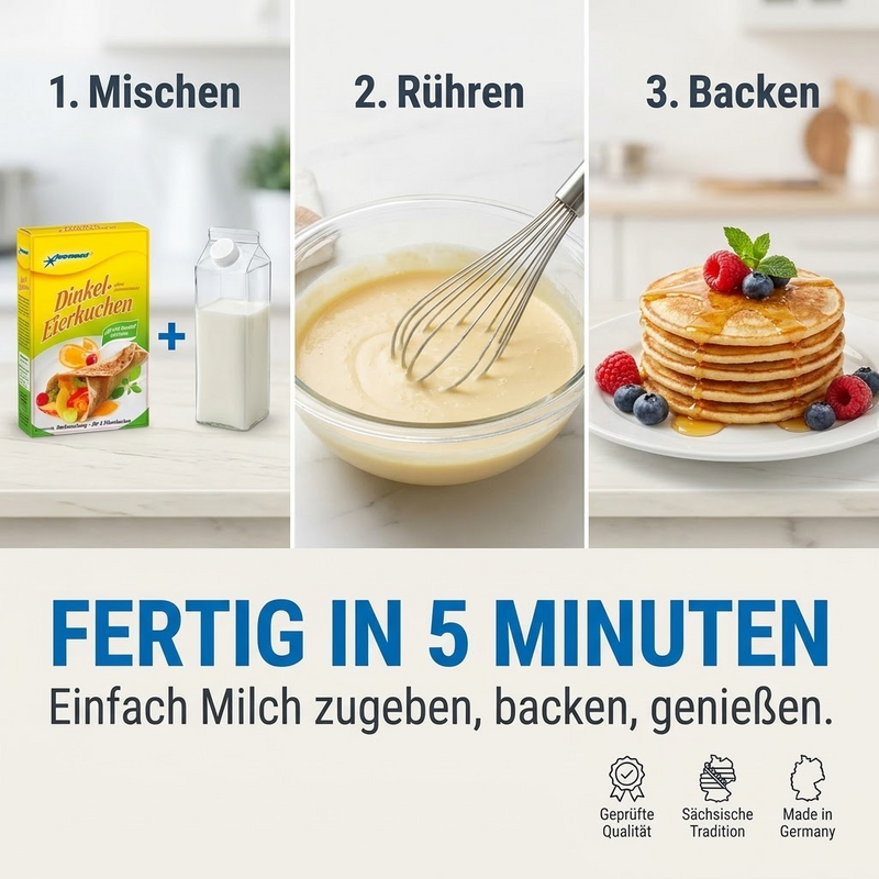 Dinkel-Eierkuchen (Komet)