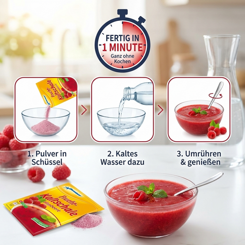 Komet Kaltschale Himbeere