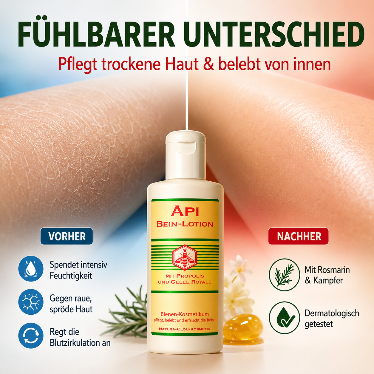 API Beinlotion - Bienenkosmetikum