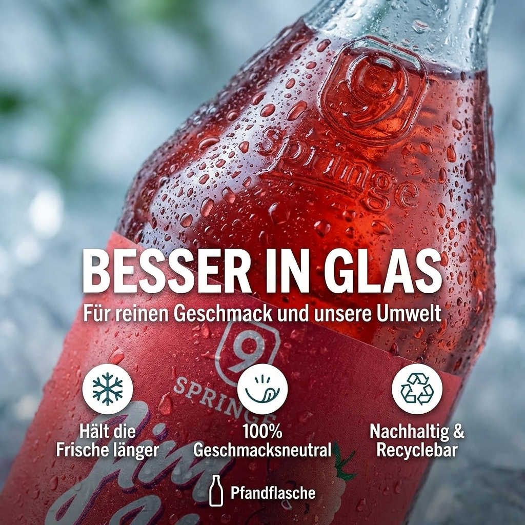 Neunspringer JimHim 0,33l – Die kalorienarme Himbeerbrause
