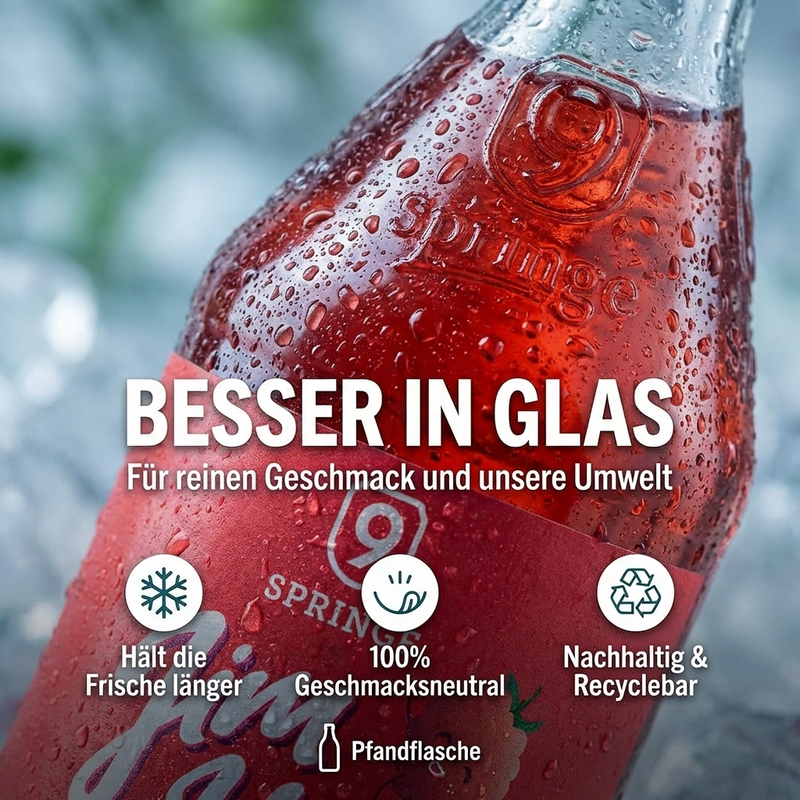 Neunspringer JimHim 0,33l – Die kalorienarme Himbeerbrause