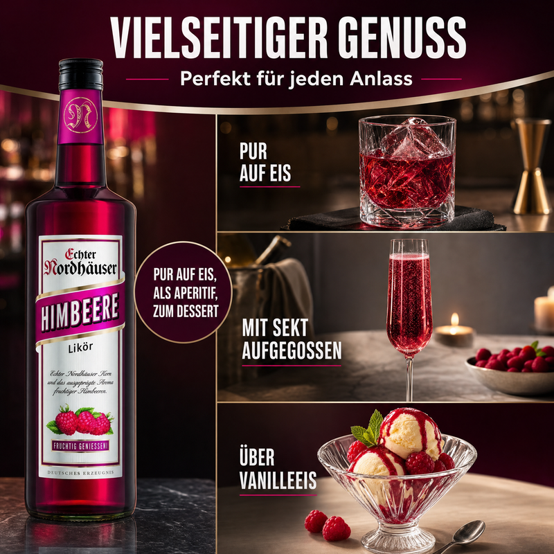Echter Nordhäuser Himbeere, 0,7l