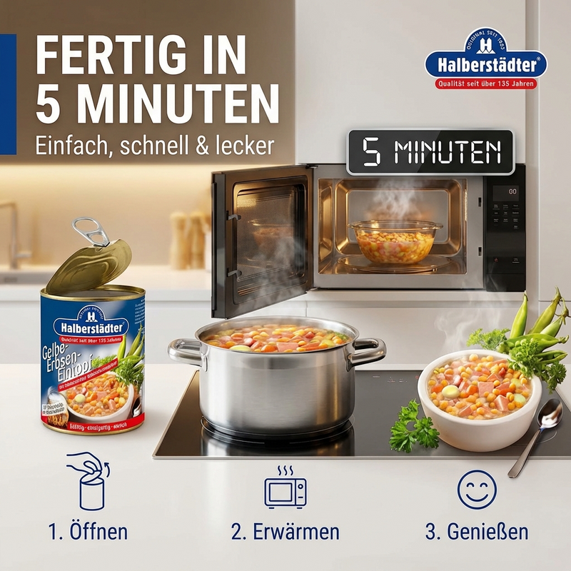 Gelbe Erbsen-Eintopf (Halberstädter)