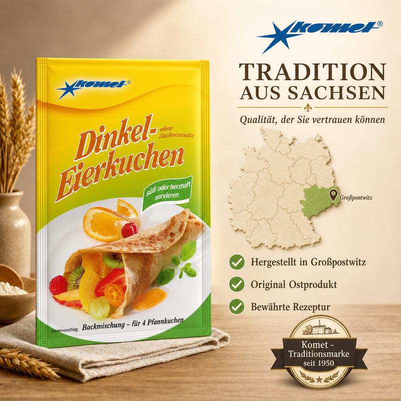 Dinkel-Eierkuchen (Komet)
