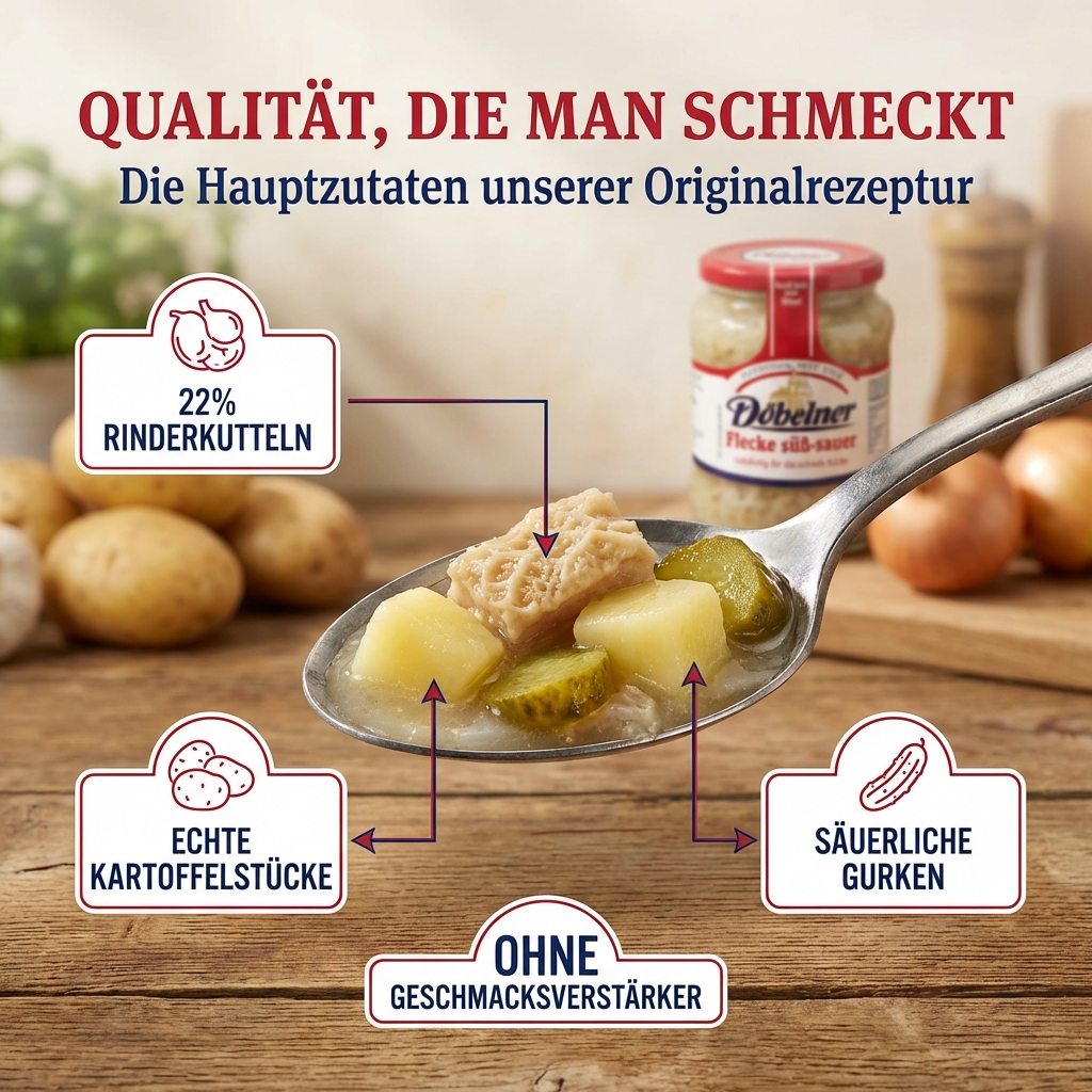 Flecke - süß-sauer (Döbelner)