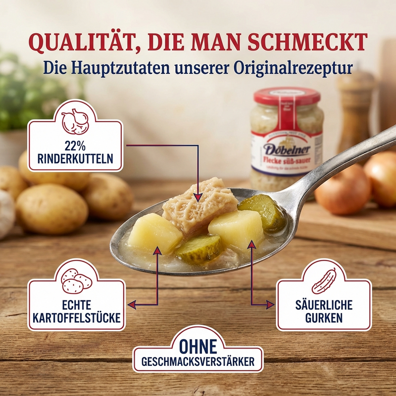 Flecke - süß-sauer (Döbelner)