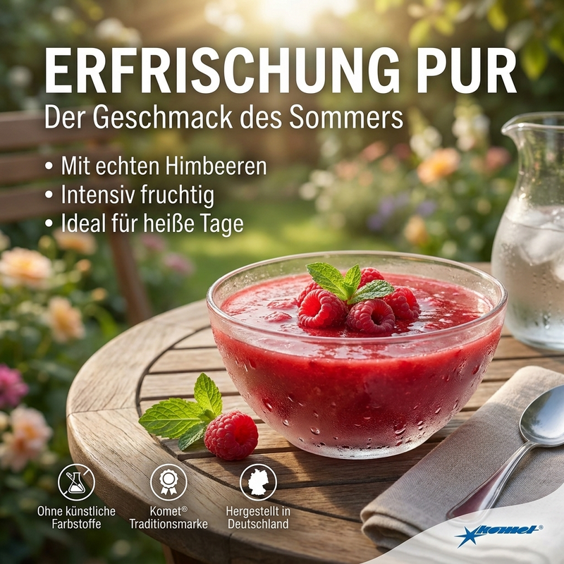 Komet Kaltschale Himbeere