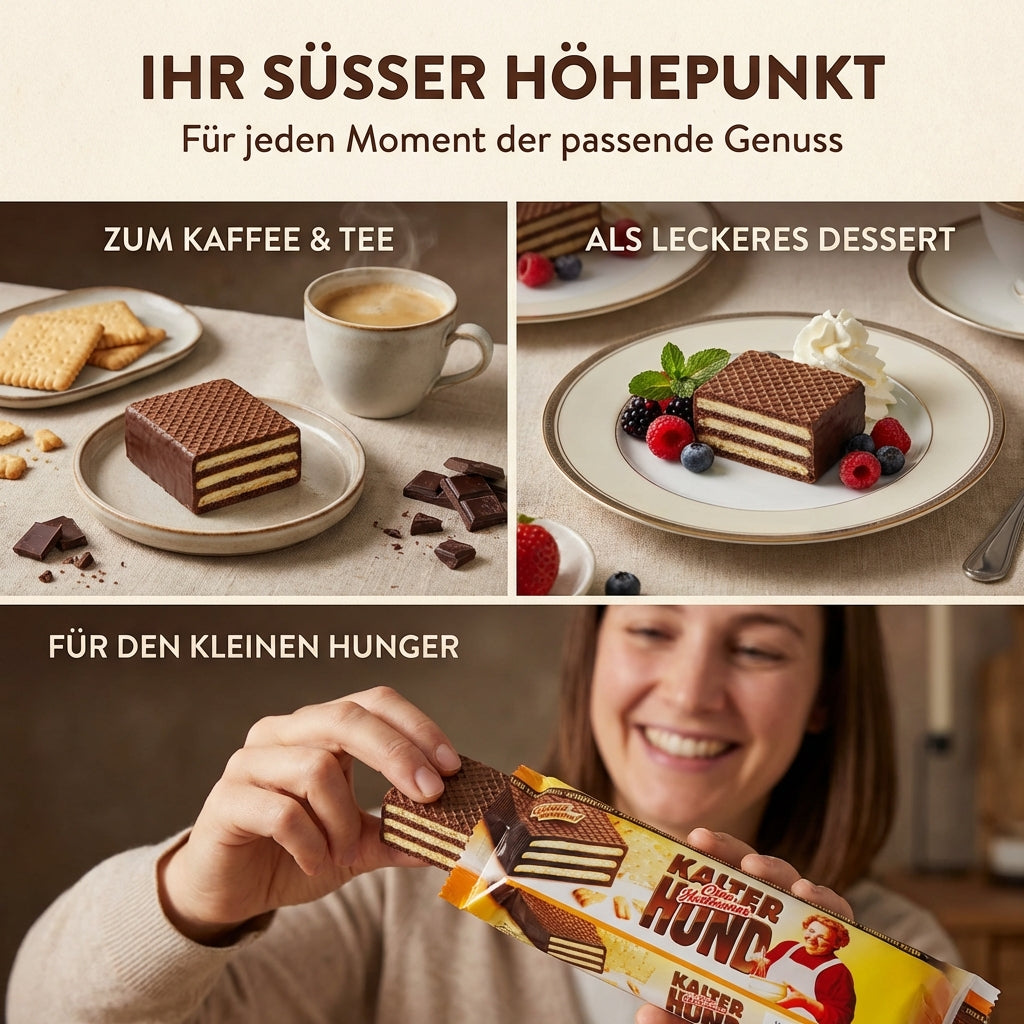 Vadossi Kalter Hund aus Keks und Schokolade - Rezept aus Omas Zeiten 175g