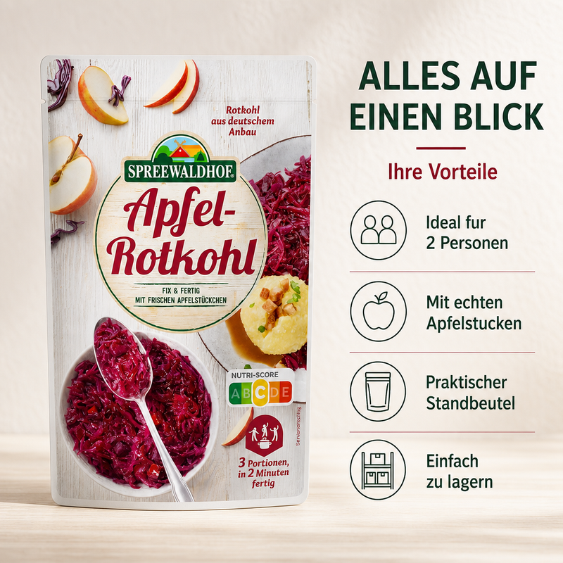 Apfel-Rotkohl (Spreewaldhof)