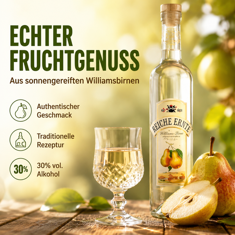 Echter Nordhäuser Reiche Ernte - Williamsbirne