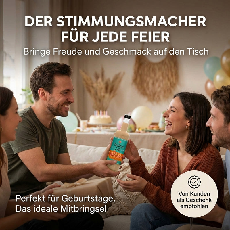 SCHILKIN Berliner Luft Schoko Likör 0,7 L – Frischer Pfefferminzlikör mit Sahne & Kakao 15% vol.