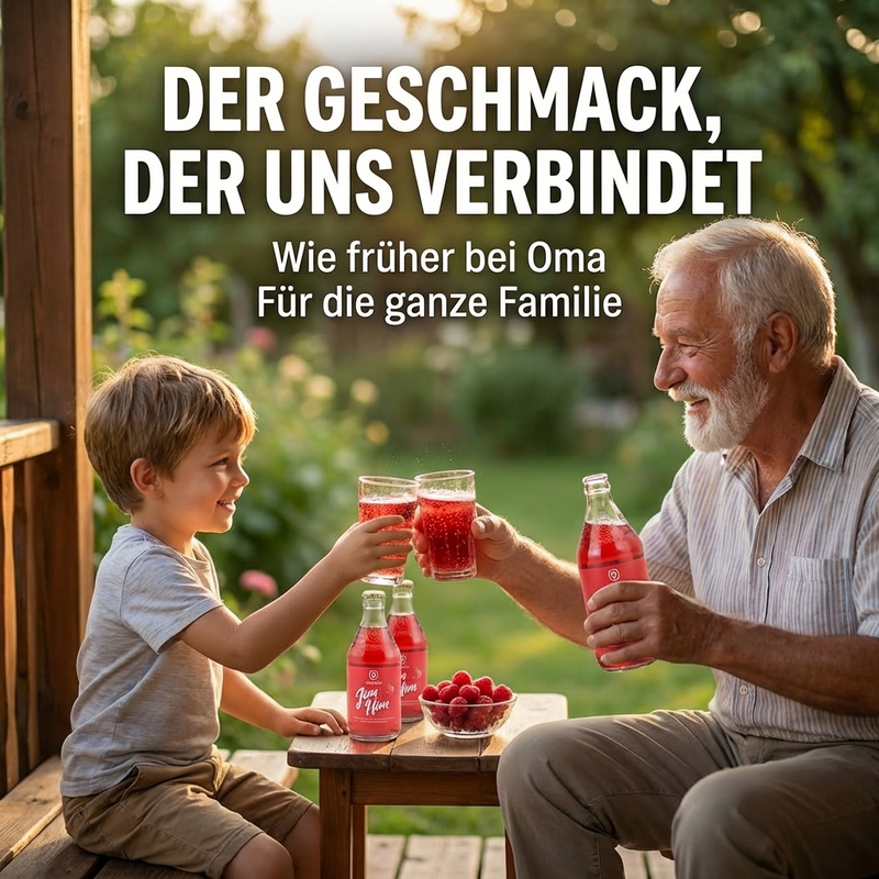 Neunspringer JimHim 0,33l – Die kalorienarme Himbeerbrause