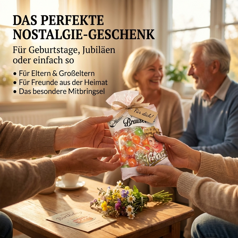 HENRI Brausebälle Mix Bonbon 250g