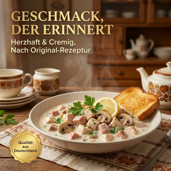 SachsenGold Würzfleisch in würziger, fein abgeschmeckter Sauce mit Hähnchen- & Schweinefleisch 400g