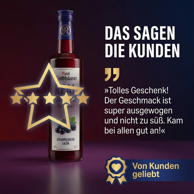 Echter Nordhäuser Johannisbeere, 0,7l