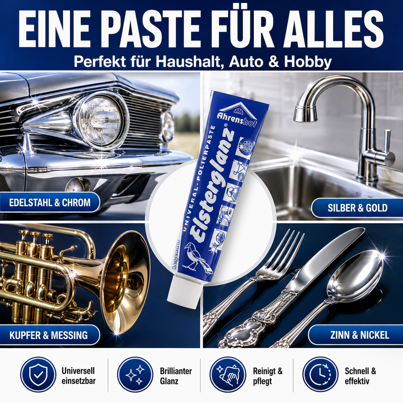 Elsterglanz - Universal Polierpaste, 150 ml