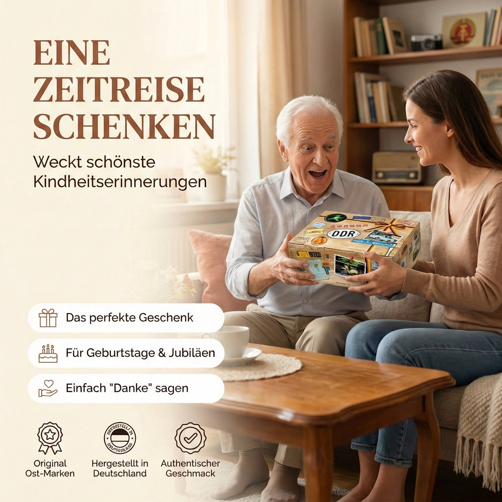 Bester Papa der Welt - Süßigkeiten Set DDR L