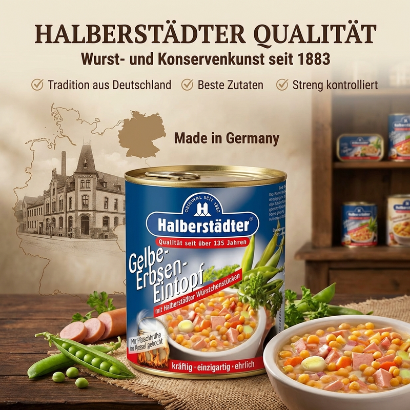 Gelbe Erbsen-Eintopf (Halberstädter)