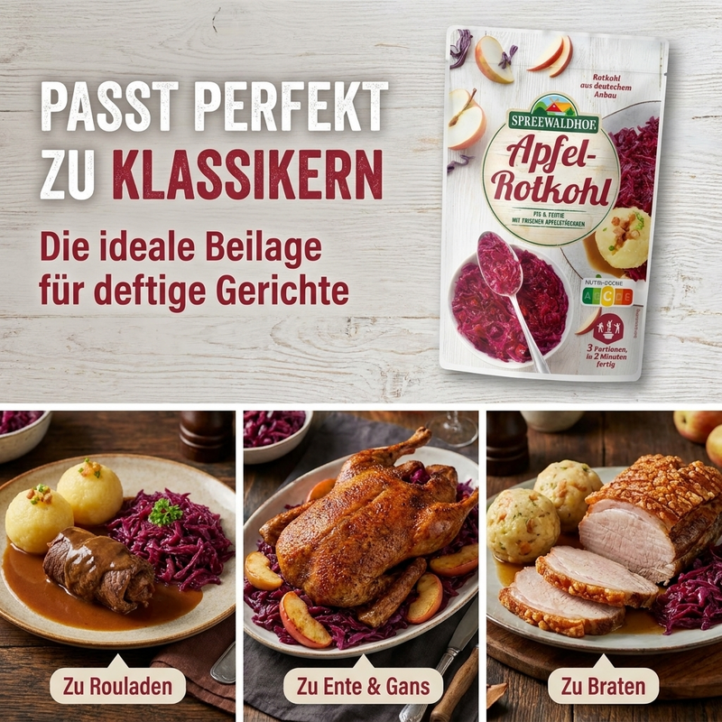 Apfel-Rotkohl (Spreewaldhof)