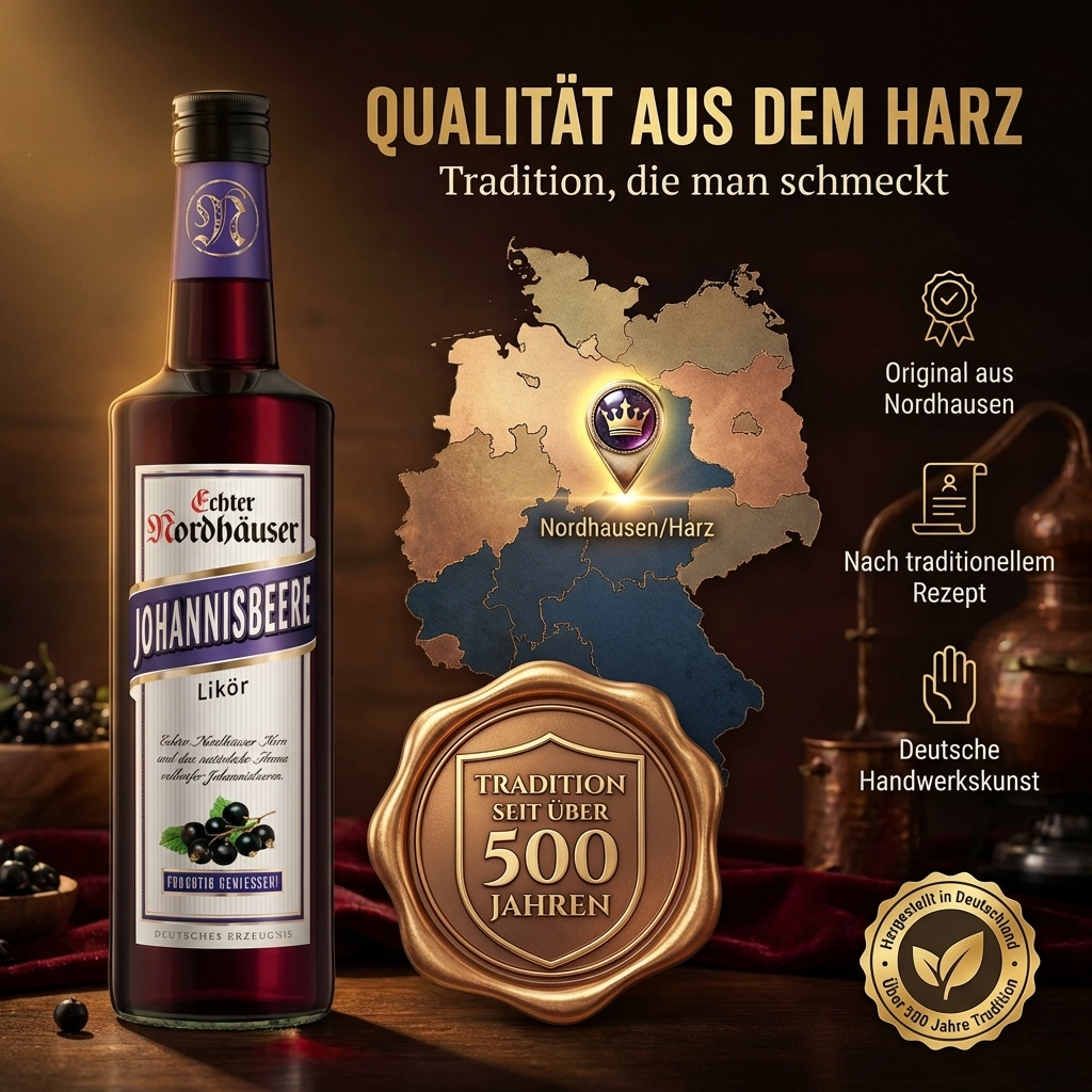 Echter Nordhäuser Johannisbeere, 0,7l