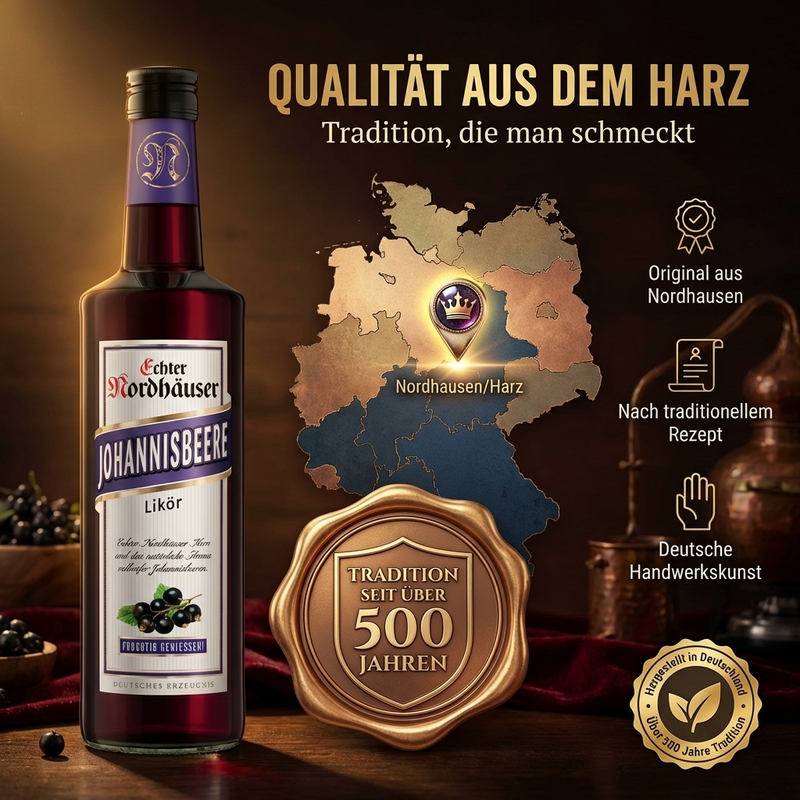 Echter Nordhäuser Johannisbeere, 0,7l