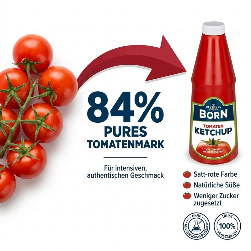 Tomaten Ketchup (Born), 1Liter