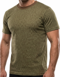 T-Shirt im NVA-Look mit Streifen - 100% Baumwolle - unisex