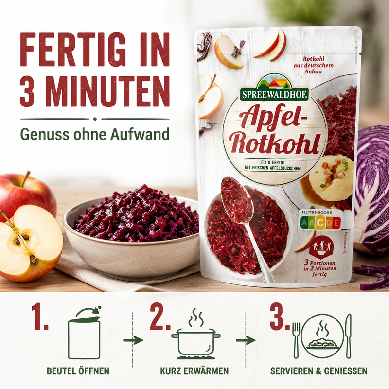 Apfel-Rotkohl (Spreewaldhof)