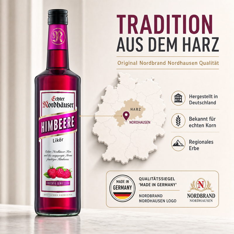 Echter Nordhäuser Himbeere, 0,7l
