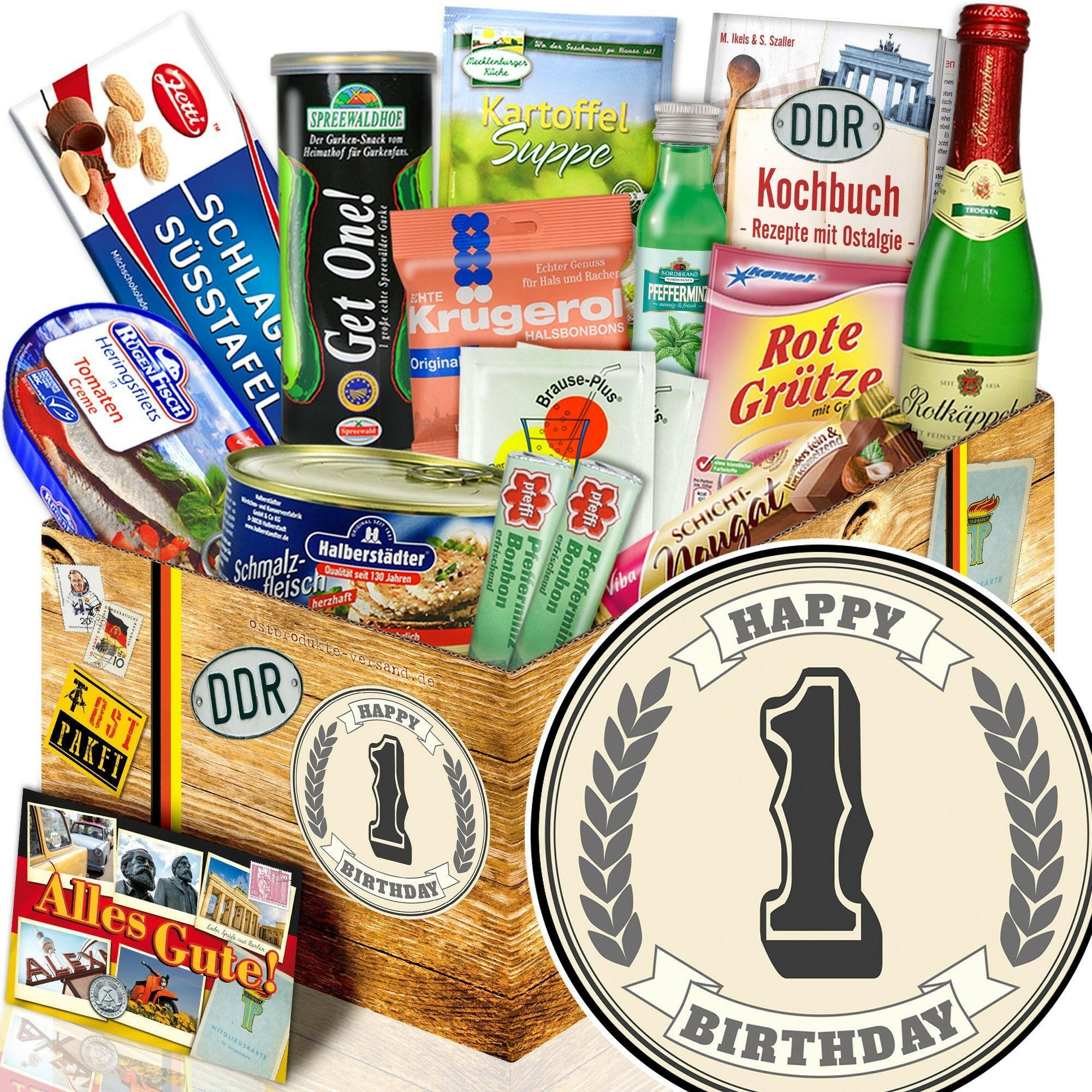 1 Zahl - Spezialitäten Set M - Ossiladen I Ostprodukte Versand