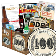 100 Zahl - Geschenkset Ostpaket "Männer Box" - Ossiladen I Ostprodukte Versand