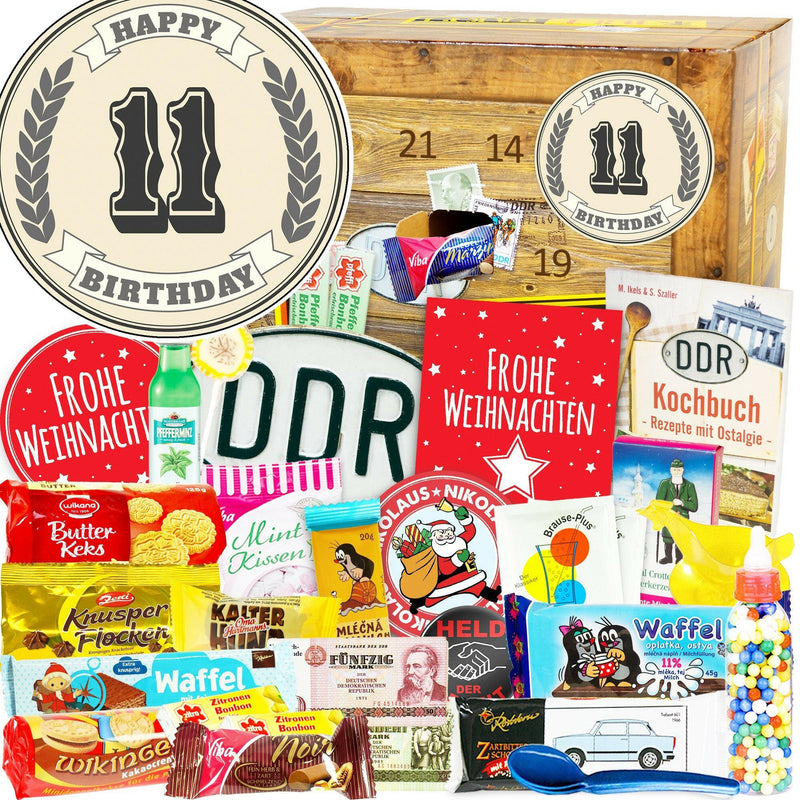 11 Zahl - DDR Adventskalender - Ossiladen I Ostprodukte Versand