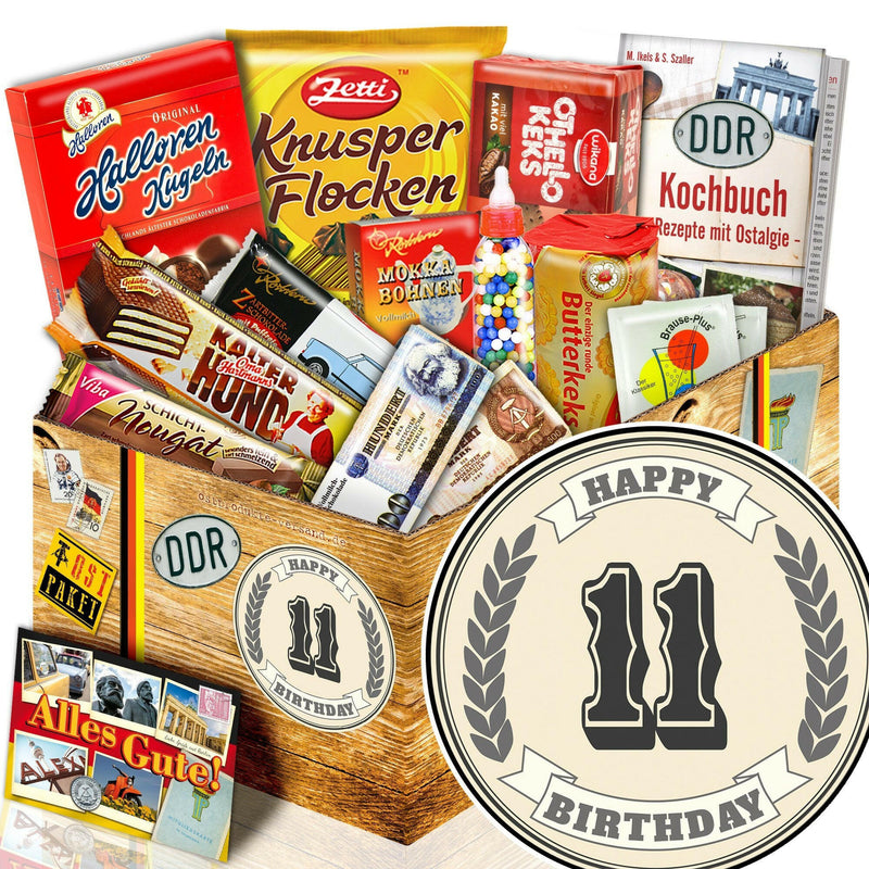 11 Zahl - Süßigkeiten Set DDR L - Ossiladen I Ostprodukte Versand