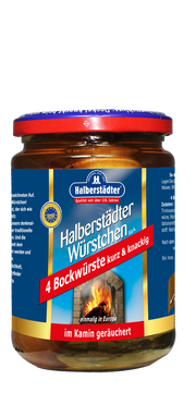Halberstädter Kurz & Knackig i.z.Naturd. - 4St. Glas, 200g.