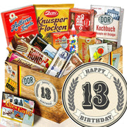 13 Zahl - Süßigkeiten Set DDR L - Ossiladen I Ostprodukte Versand