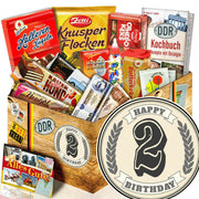 2 Zahl - Süßigkeiten Set DDR L - Ossiladen I Ostprodukte Versand