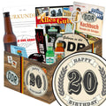 20 Zahl - Geschenkset Ostpaket "Männer Box" - Ossiladen I Ostprodukte Versand