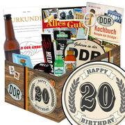20 Zahl - Geschenkset Ostpaket "Männer Box" - Ossiladen I Ostprodukte Versand