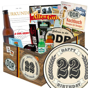 22 Zahl - Geschenkset Ostpaket "Männer Box" - Ossiladen I Ostprodukte Versand