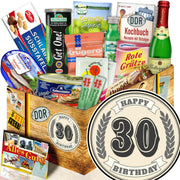 30. Geburtstag - Spezialitäten Set M - Ossiladen I Ostprodukte Versand