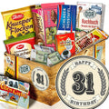 31 Zahl - Geschenkset Ostpaket "Schokoladenbox M" - Ossiladen I Ostprodukte Versand