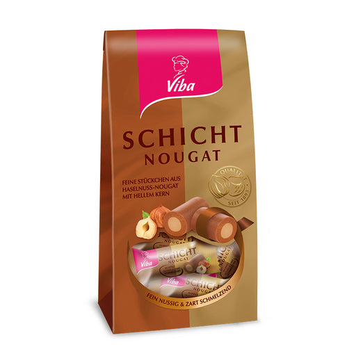 Viba Schicht Nougat Minis 100g Tüte - Ossiladen I Ostprodukte Versand